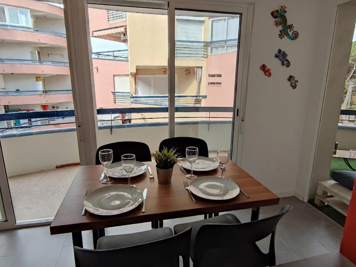 Apartamento Luminoso Cerca De La Playa Con Terraza Vintage En Platja D'Aro - Es-209-64 0*,